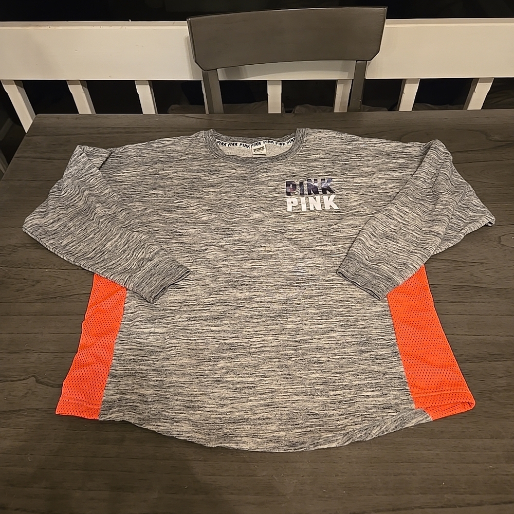 Victoria's Secret Gray Long Sleeve Top